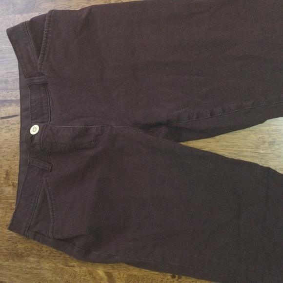 Brown So Slimming Chico's Denim Pants 0.5/6 - Picture 2 of 5